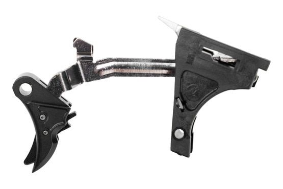 FALX Trigger Kit for GLOCK Gen 3 G19/G34 has a curved trigger shoe